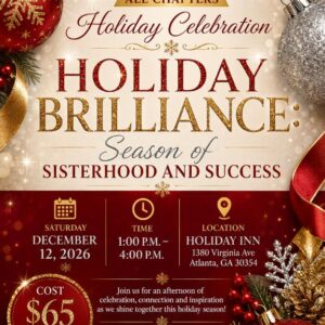 Atlanta Area Council of ABWA All Chapters Holiday Celebration Holiday Brilliance: Season of Sisterhood and Success